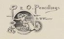Illustrated frontispiece to 'P&O Pencillings' by W.W. Lloyd, 1892  