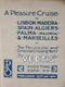 P&O cruise brochure for pleasure cruises on board VECTIS, c.1900