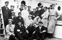 Wounded soldiers on board hospital ship PLASSY, 1916