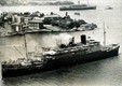 STRATHNAVER as troopship during World War II with the 1st Australian Division onboard