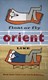 Orient Line poster of 1954 advertising a combination of air and sea travel