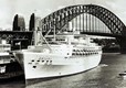 ORIANA on her maiden call at Sydney, 20th January 1961.