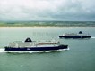 P&O’s new PRIDE OF CALAIS and PRIDE OF DOVER entered service in 1987