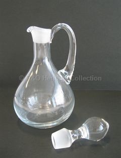 Glass carafe and stopper from CANBERRA