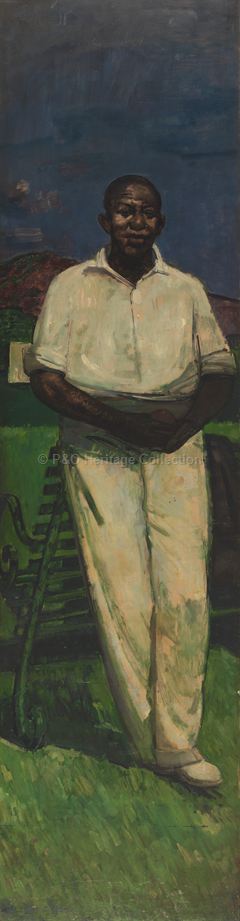 Portrait of West Indies cricketer Learie N Constantine