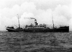 COCONADA at anchor