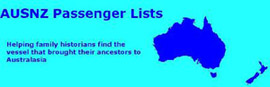 AUSNZ Online Guide to Passenger Lists