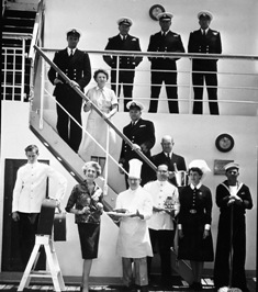 Crew onboard ORONSAY © P&O Heritage Collection