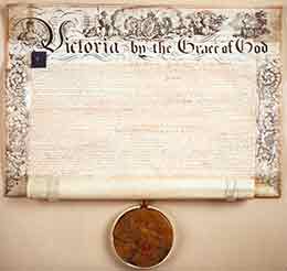 The Royal Charter dated 31st December 1840