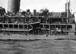 VICEROY OF INDIA was torpedoed and sunk by a German submarine on the 11th November 1942