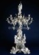 A nine-light candelabrum, part of the Anderson service presented to Arthur Anderson by P&O in 1855