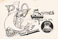 Frontispiece to 'P&O Sketches in Pen and Ink' by Harry Furniss, 1897  