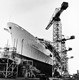 Preparations for CANBERRA's launch on 14th March 1960  