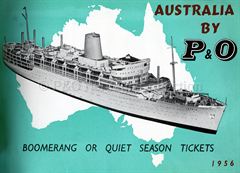 'Australia by P&O' brochure