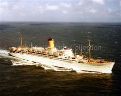 CHUSAN at sea