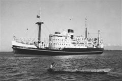 MOMBASA at anchor