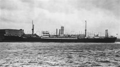 TASMANIA moored in port