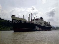 RANGITANE in the Panama Canal