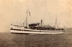 VASNA at sea as a Hospital Ship