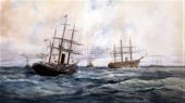 COLOMBO arriving off Sebastopol, 1854