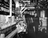 Engine room onboard WOODLARK (1956)