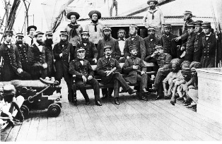 Officers and Crew of BENARES © P&O Heritage Collection