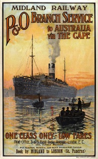 P&O Branch Line poster